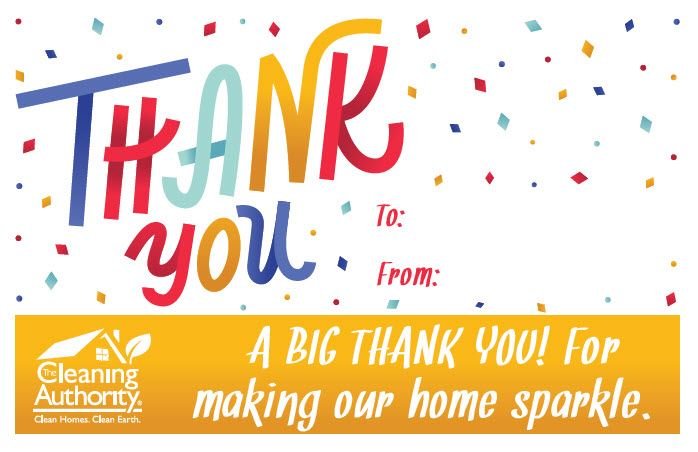 Thank You printable card