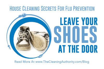 Flu Prevention: Leave Your Shoes At The Door