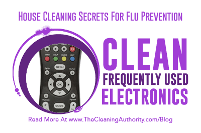 Flu Prevention: Clean Electronics