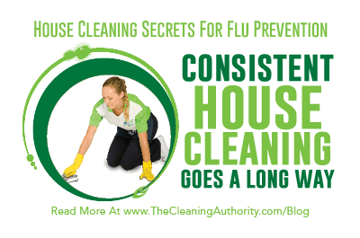 Flu Prevention: Consistent House Cleaning